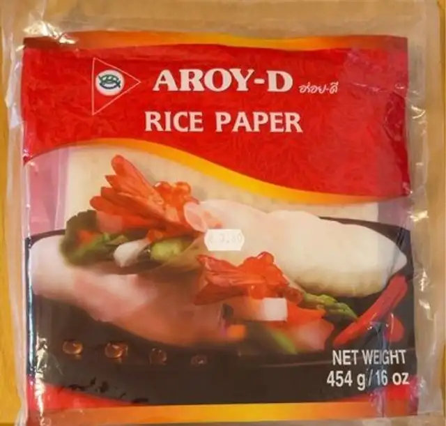 Rice Paper front packaging
