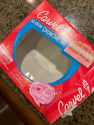 Ice Cream Crunchie Cake front packaging