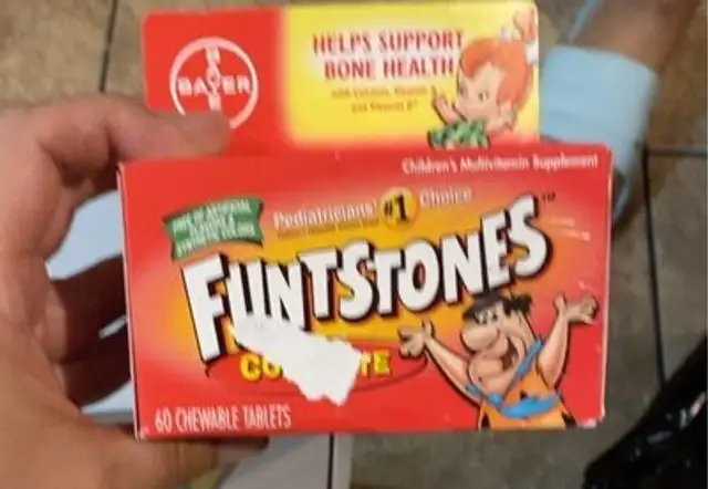 Flintstones complete front packaging