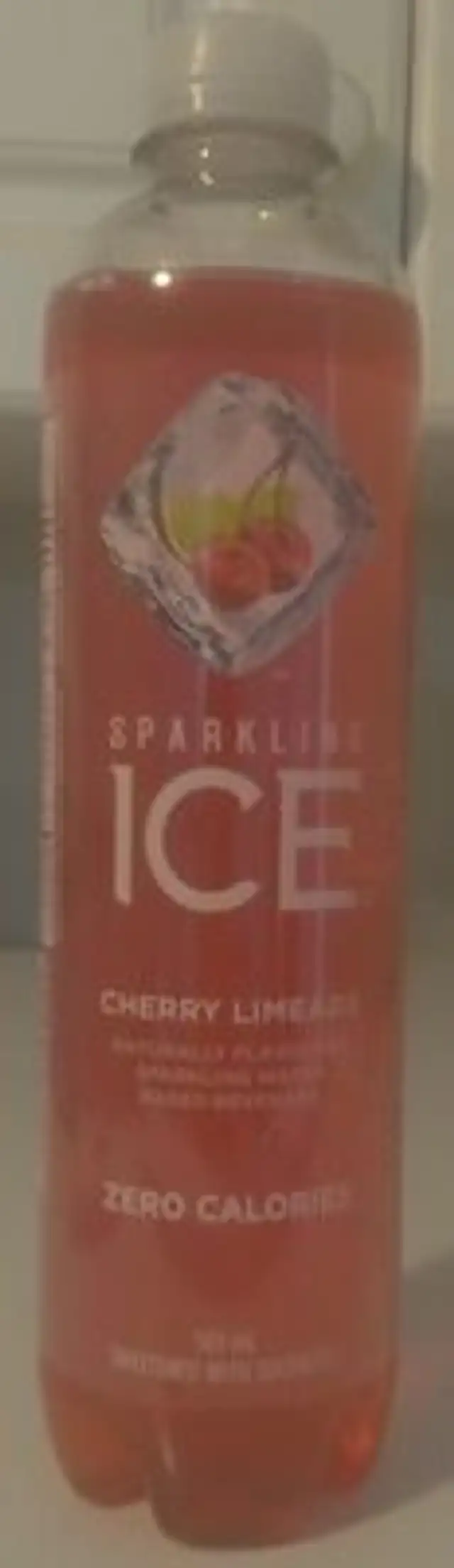 Cherry Limeade Sparkling Ice front packaging