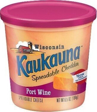 Port Wine Spreadable Cheese front packaging