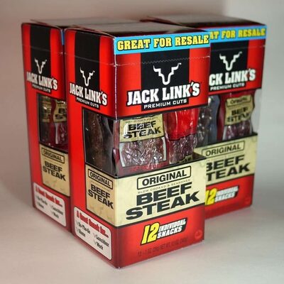 Jack link s premium cuts beef steak teriyaki