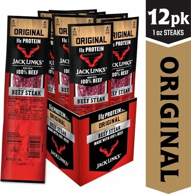 Jack Links Beef Steak front packaging