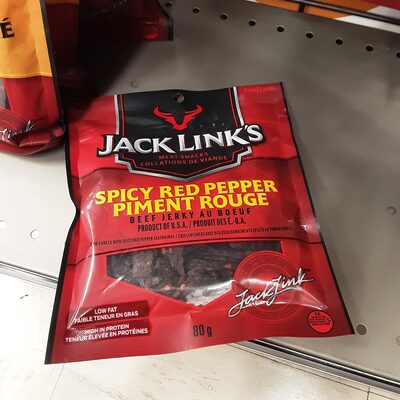 Spicy Red Pepper Beef Jerky