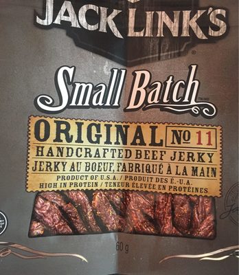 Small Batch Original Handcrafted Beef Jerky