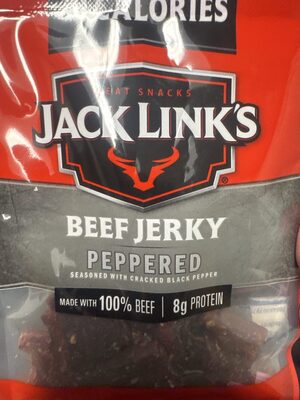 Peppered beef jerky
