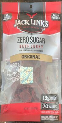 Zero Sugar Beef Jerky
