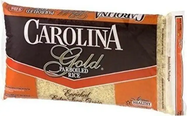 Enriched Parboiled Rice front packaging