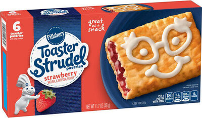 Toaster strudel toaster pastries front packaging