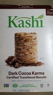 Kashi Whole Health Ready To Eat Cereal Dark Cocoa Karma 16.1oz