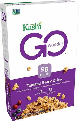 Go Wander Toasted Berry Crisp Cereal
