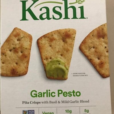 Kashi Pita Crackers Garlic Pesto 7.9oz