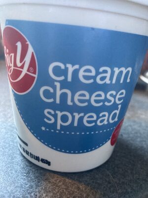 Cream cheese front packaging