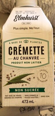 Hemp Creamer Unsweetened Original