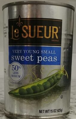 Very Young Sweet Peas Low Sodium