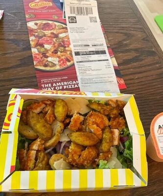 Caesar Salad with American Dressing