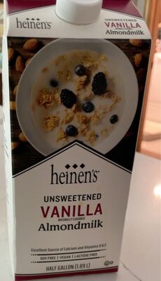 unsweetened Vanilla Almond Milk