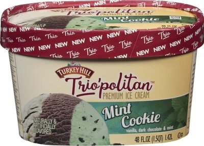 Trio'politan mint cookie ice cream
