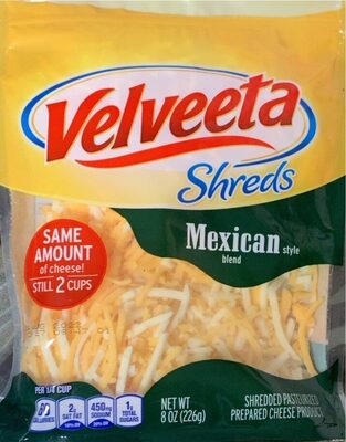 Velveeta shreds mexican blend