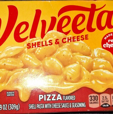 Pizza flavored mac and cheese