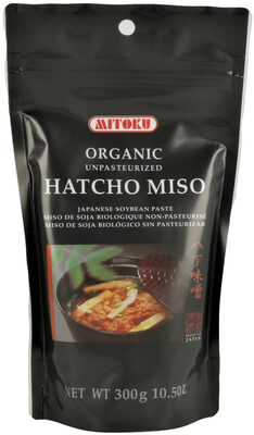 Organic unpasteurized hatcho miso