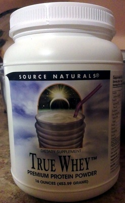 True Whey front packaging