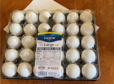 Fresh Grade A Large Eggs