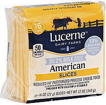 Reduced Fat American Slices