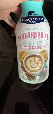 Seasonal Snickerdoodle Artificially Flavored Coffee Creamer