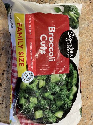 Broccoli cuts front packaging