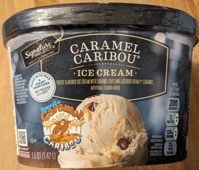 Caramel Caribou Ice Cream