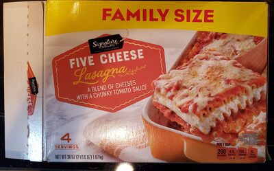Five Cheese Lasagna