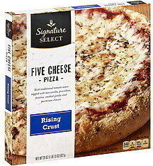 Five Cheese Rising Crust Pizza