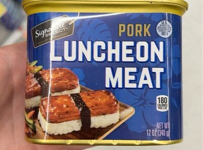 Select pork luncheon meat
