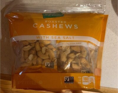 Oil Roasted Cashews With Sea Salt