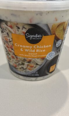 Creamy chicken and wild rice