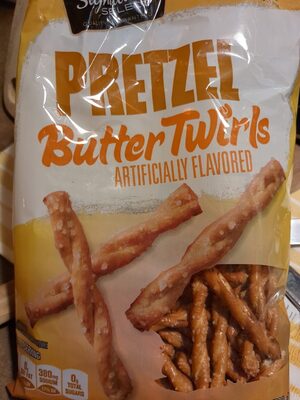 869 PRETZEL 885. Butter Twink ARTIFICIALLY FLAVCRED,