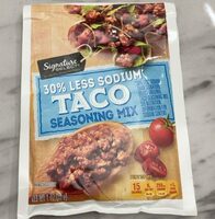 30% Less Sodium Taco Seasoning Mix