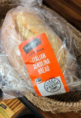 Italian semolina bread