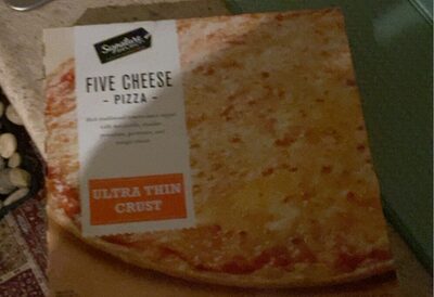 Five Cheese Pizza Ultra Thin Crust