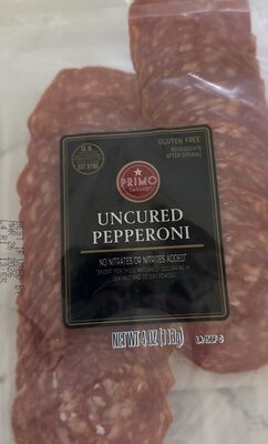 Uncured pepperoni