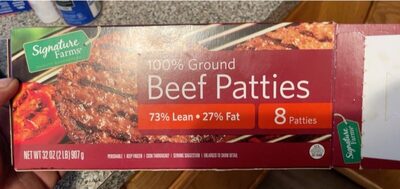 Beef patties