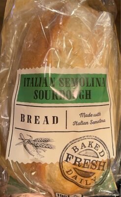 Italian Semolina Sourdough Bread