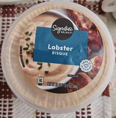 Rich & creamy lobster bisque, rich & creamy front packaging