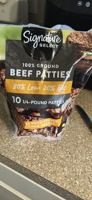 100% Ground Beef Patties