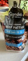 100% Ground Beef Patties