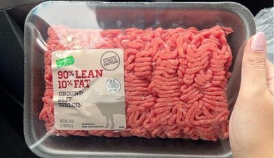 Ground Beef Sirloin front packaging