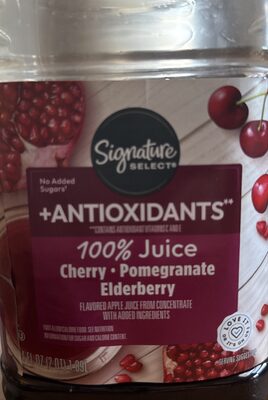 100% Juice Cherry Pomegranate Elderberry