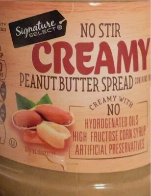 No Stir Creamy Peanut Butter Spread