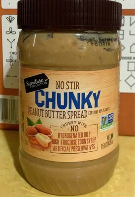 No Stir Chunky Peanut Butter Spread